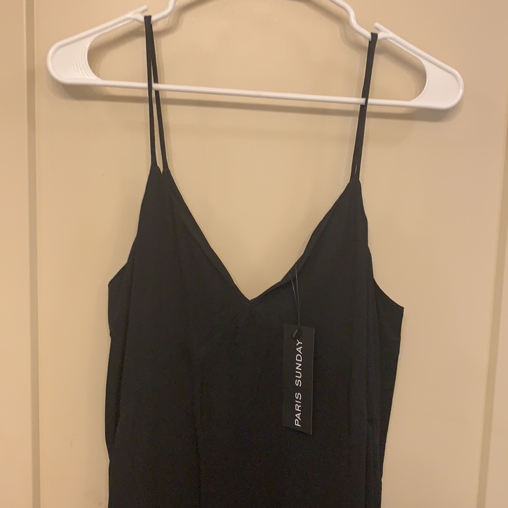Black midi dress - Picture 2 of 2